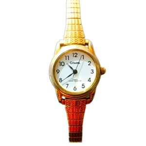 Citadel Gold Steel Lady's Quartz Watch